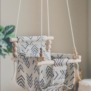 Indoor outdoor baby/toddler swing